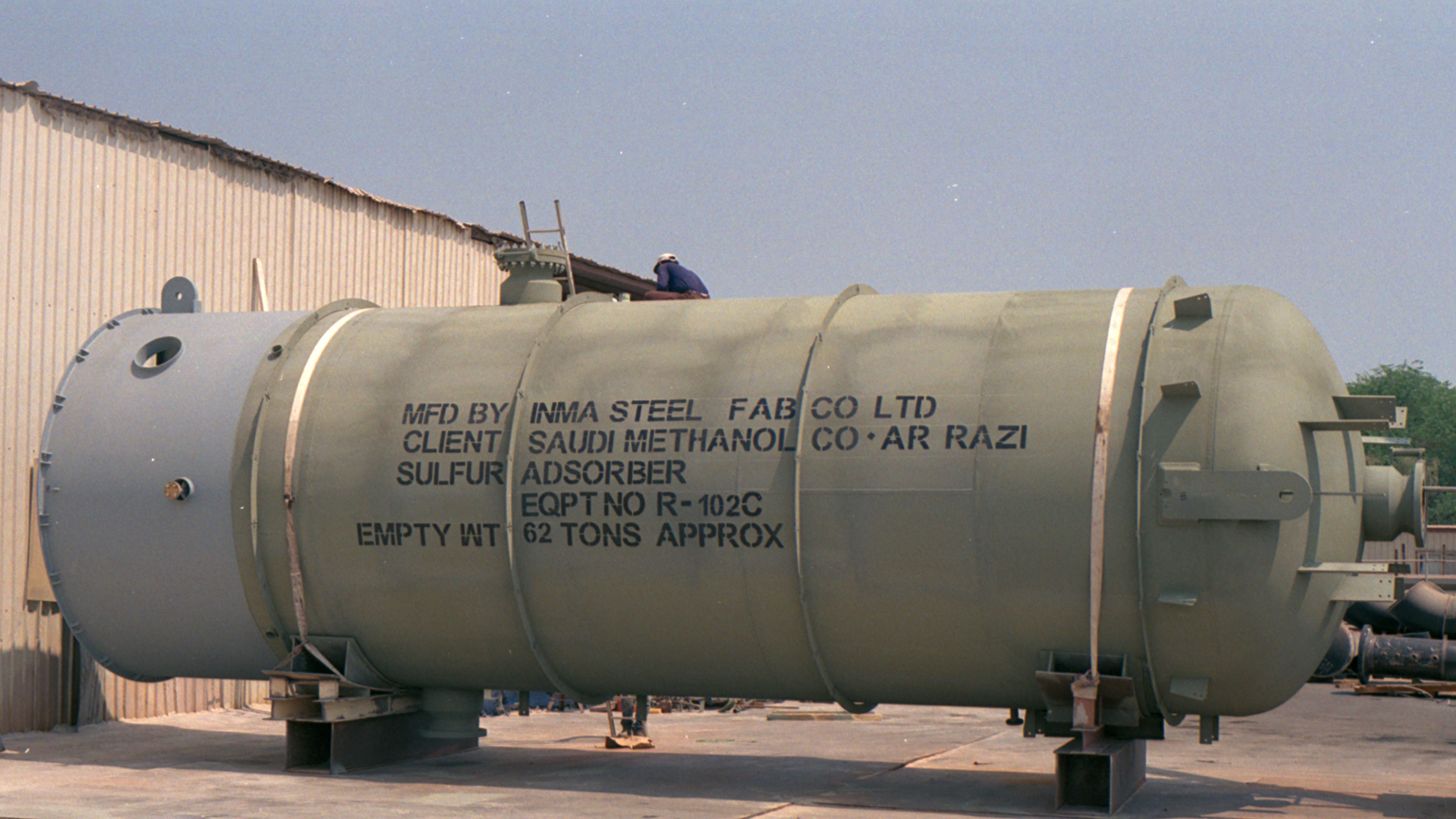 50 mm Thick Sulfur Adsorber