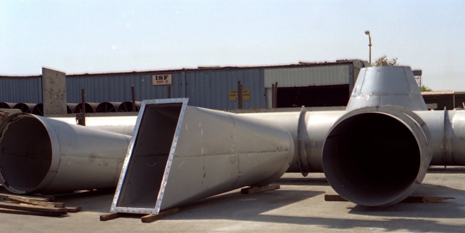 Duplex SS 2205 Scrubber Ducting	