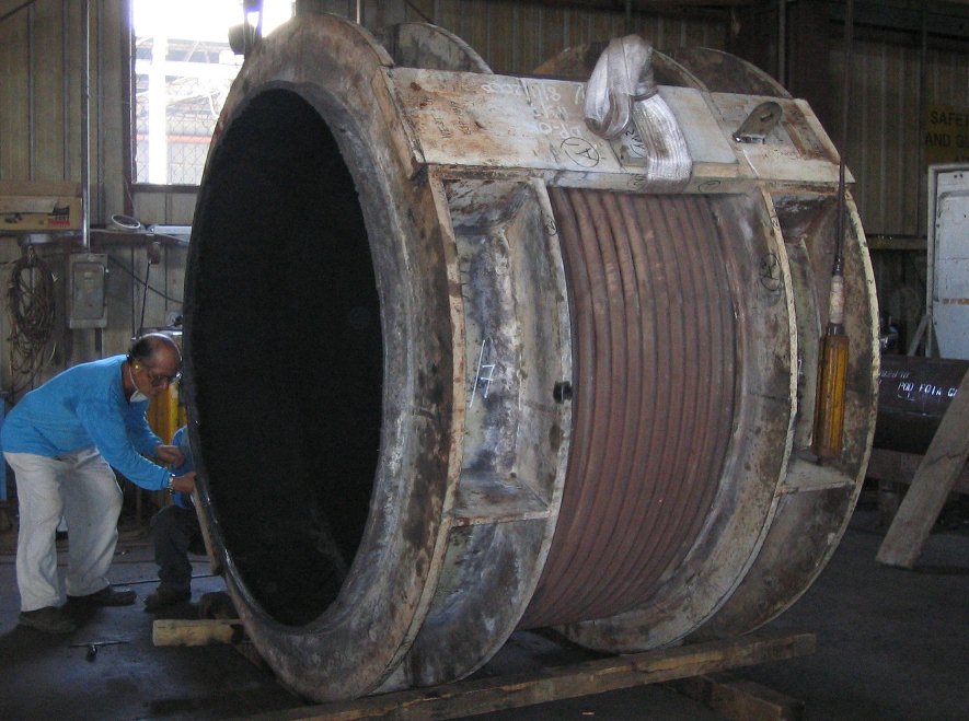 Replacement of SS Expansion Bellow	