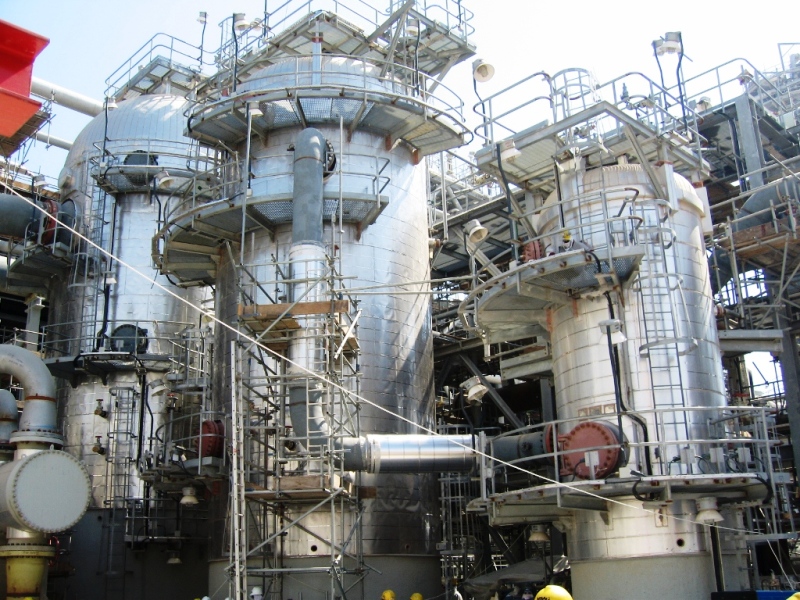 ASME Div. 1 and Div. 2 Vessels Under Installation