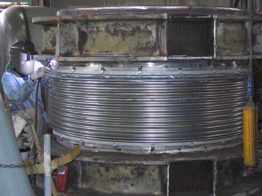 Replacement of SS Expansion Bellow	