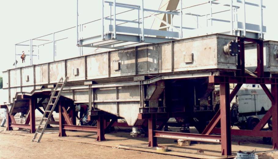Stainless Steel De-gritter and  Parshall Flume